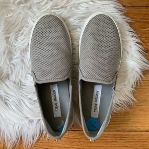 Steve Madden Gray Slip In Shoes - SOLD